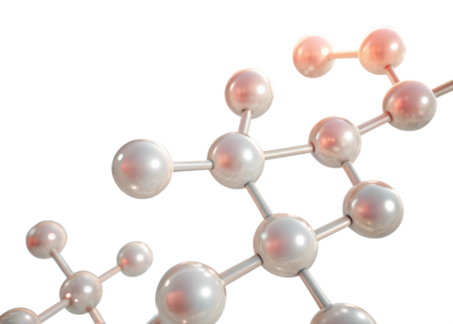3d model of molecule - Powered by Adobe