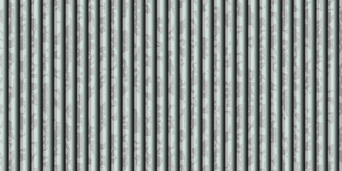 Corrugated background abstract metal texture pattern zinc sheet surface