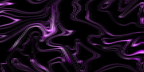 Abstract dark violet background with wavy lines surface texture design