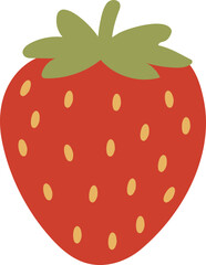 Obraz premium cute strawberry