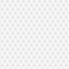 Geometric Star Pattern with Symmetrical Grid &ndash; Decorative Design for Textile or Wallpaper