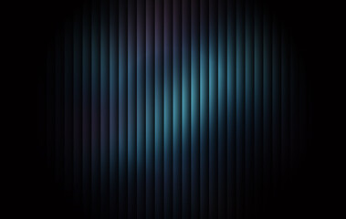 Deep blue gradient light stripe background with luminous glow and dark elegant abstract illumination, futuristic wallpaper for digital visuals