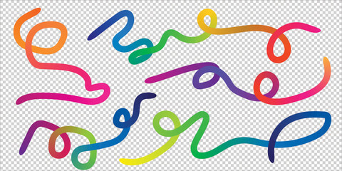 Abstract vector illustration of a vibrant colorful circle pattern with rainbow light and bubble design for a creative backdrop