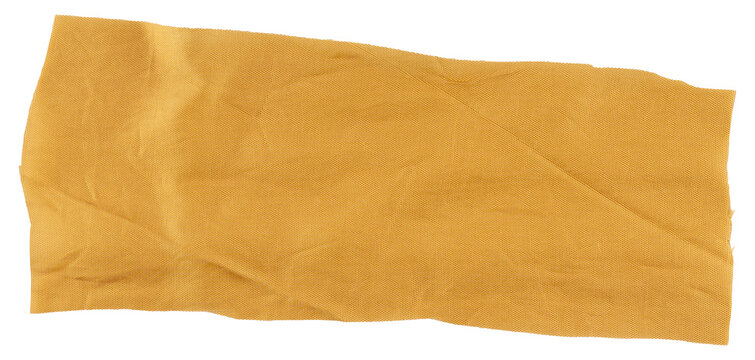 Isolated fabric rectangle background, textile cloth surface for text placement, craft design element with handmade texture, rectangular material overlay for creative graphics