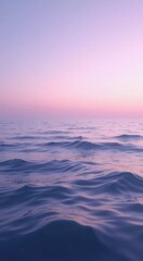 Obraz premium Body of water with a sunset in the background
