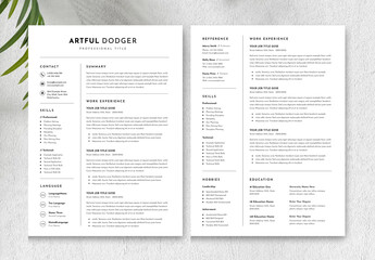 Modern Resume Template