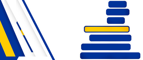 Fototapeta premium shape of the map of the European Union as EU symbol, isolated, blue map with yellow stars and white padding with outline