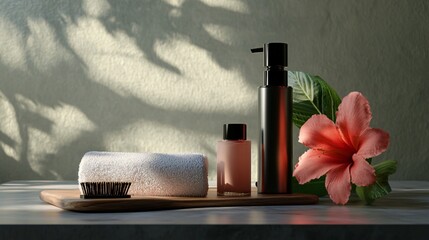 Luxurious Cosmetic Spa Kit With Towel