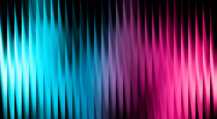A dynamic background features a blend of vibrant blue and captivating pink hues, creating an visually stunning visual effect. The vertical lines add depth and movement to the abstract design.