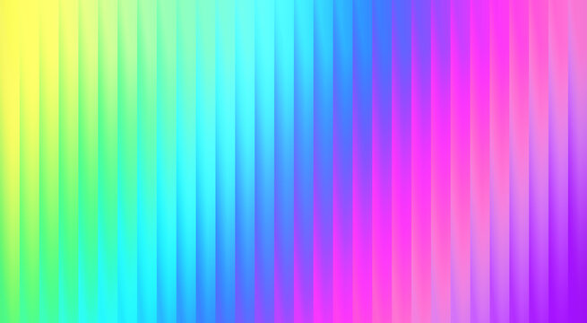 Abstract vertical lines in a vibrant rainbow color scheme