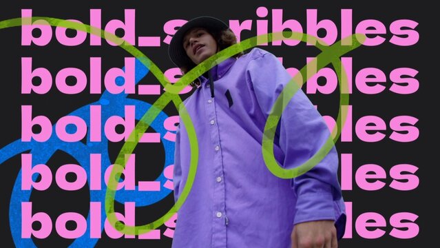 Bold Brush Scribbles Intro