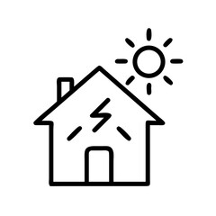 real estate icon with house