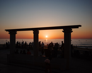 Sunset at Hossegor France
