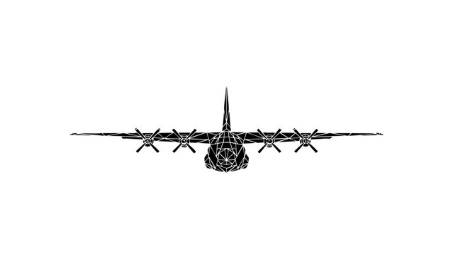 Lockheed C-130 Hercules &ndash; Geometric Transport Plane