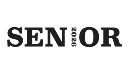 Senior class of 2023 elegant typography text isolated on transparent background