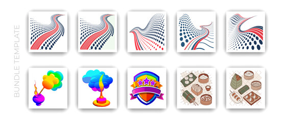 Colorful Ceramic Cup Collection