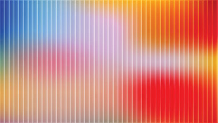 Gradient glass ripple pattern, teal navy luminous blur, vertical reeded texture, smooth abstract distortion, futuristic reflective flowing design.