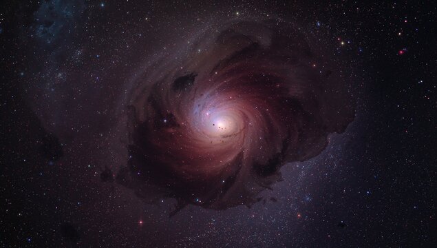 Deep space planet nebula, a vibrant celestial phenomenon, exploring cosmic beauty