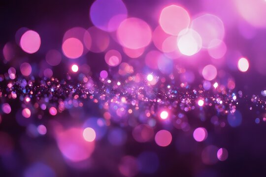 pink bokeh background