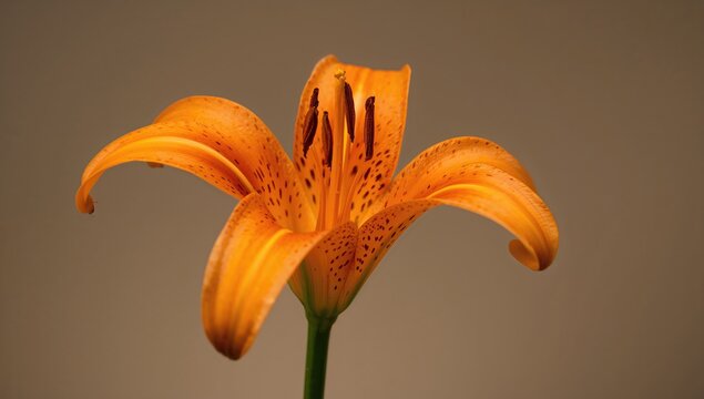Lilium bulbiferum with vibrant orange blooms, beneficial garden plant for attracting pollinators