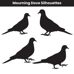 Mourning Dove Silhouettes