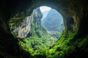 cave in the mountains