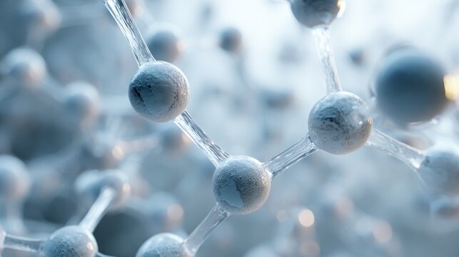 Crystal Structure Visualization: A Detailed Look at Molecular Architecture - Powered by Adobe