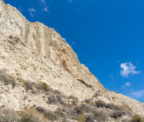  White Cliffs on Cyprus Beach