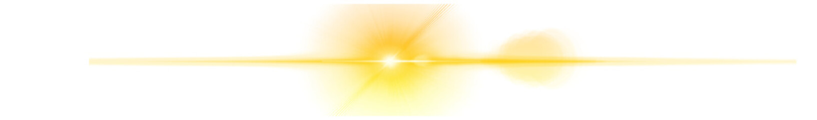 Abstract golden light effect with reflection bright yellow glow perfect for backgrounds and graphic design