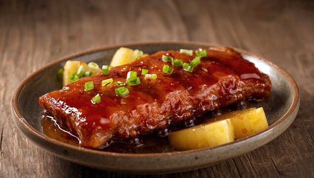 Honey Glazed Ribs, a flavorful dish with high sugar content