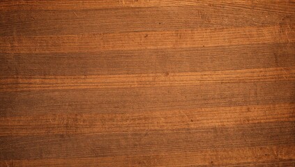 Naklejka premium A rustic wooden texture background featuring distinct grain patterns and warm brown hues, ideal for organic-themed designs