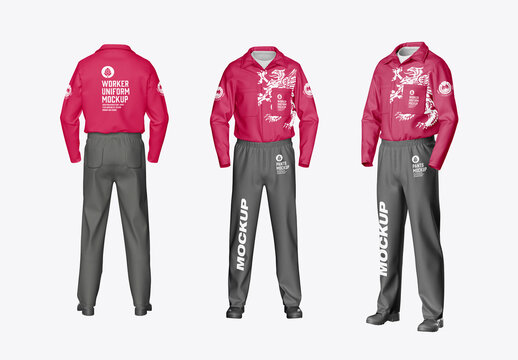 Worker Uniform Mockup