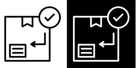 Package   Icon Set White Style Collection