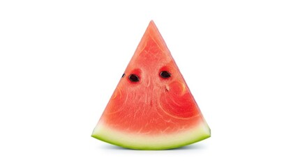 Illustration of fresh slice of watermelon, summer fruit
