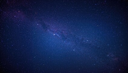 Fototapeta premium Stars in the cosmos, vibrant celestial display for a captivating visual backdrop