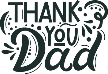Thanking Dad for father's day gratitude message