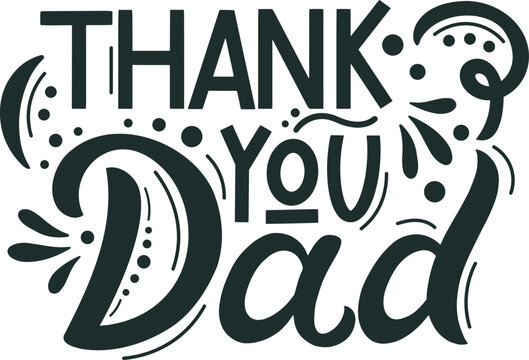 Thanking Dad for father's day gratitude message