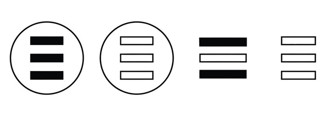 Essential hamburger menu icons for seamless website navigation and mobile app design, offering a minimalist and intuitive user interface experience with toggle button functionality