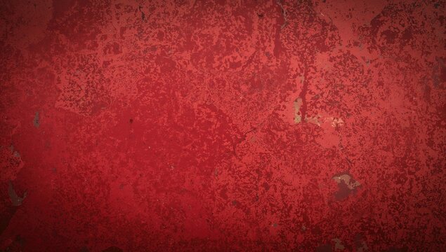 Vintage red cement wall texture, ideal for UI backdrop