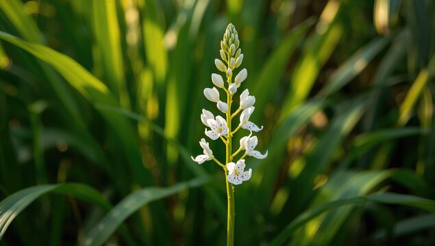 Medicinal herb known as kumis kucing or orthosiphon aristatus, native to Southeast Asia