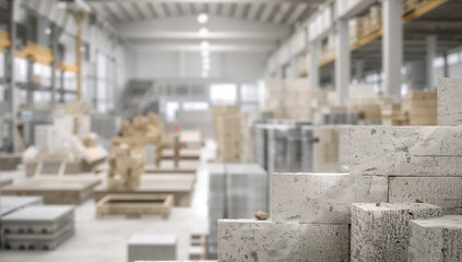 Sale of bricks for construction, efficiency
