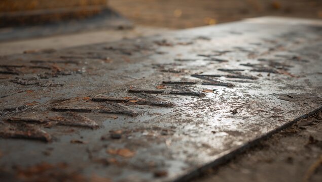 Weathered Aluminium Tread Plate, durability feature