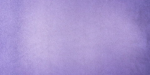 Purple warm suede genuine leather with vignette as background. Purple suede.