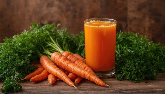 Carrots and carrot juice, fiber-dense choice - Powered by Adobe