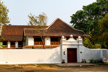 The VOC Gate, facing the Parade Ground, in Fort Kochi, Cochin, Kerala, South India. Asia