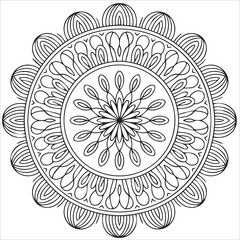mandala round ornament