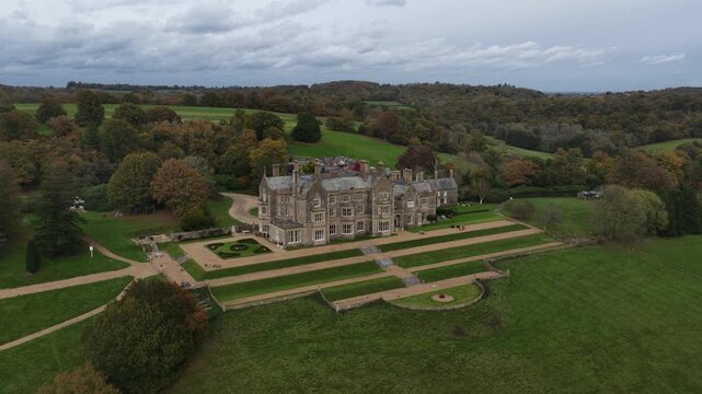 Bayham hall, huge Victorian manor, Tunbridge Wells, United Kingdom.