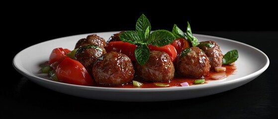 Delicious Meatballs in Savory Tomato Sauce
