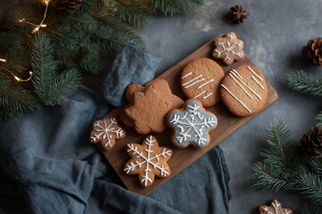 christmas gingerbread cookies