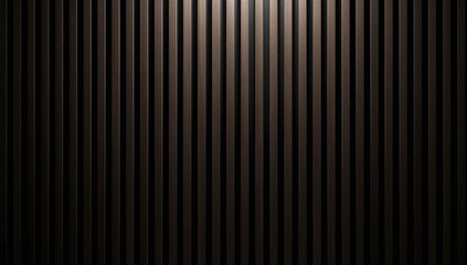 Obraz premium Vertical black wooden slats texture for interior design, suitable for UI backdrop